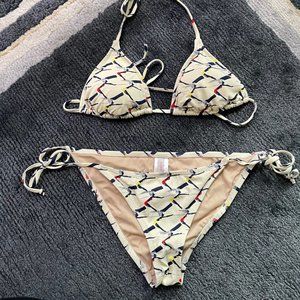 J Crew Water Ski String Bikini